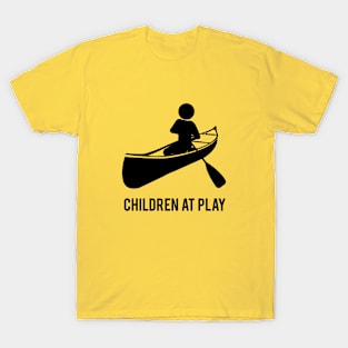 Canoeing Children at Play T-Shirt